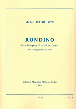 Book cover for Rondino (trumpet & Piano)