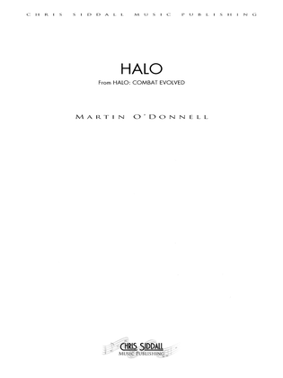 Book cover for Halo - Score Only