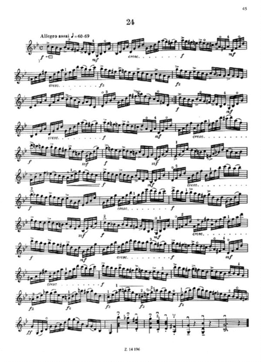 36 Etüden op. 20