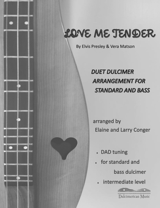 Book cover for Love Me Tender