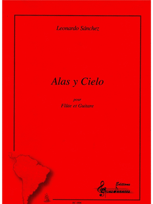 Book cover for Sanchez Leonardo Alas Y Cielo Flute & Guitar Book