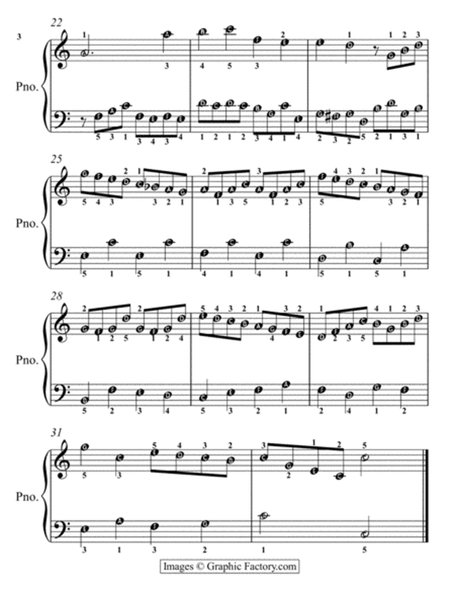 Six Little Preludes for Easiest Piano