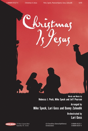 Book cover for Christmas Is Jesus - CD ChoralTrax