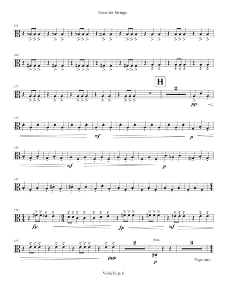 Octet for Strings (2020) viola II part