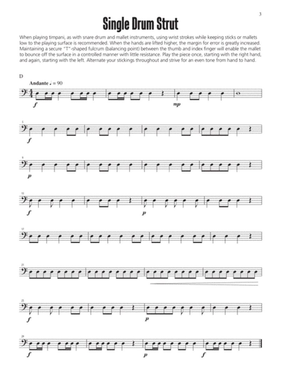 Dynamic Solos for Timpani