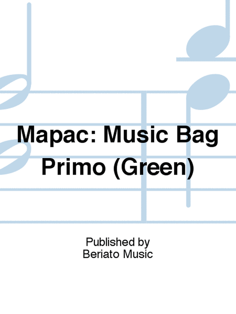 Mapac: Music Bag Primo (Green)