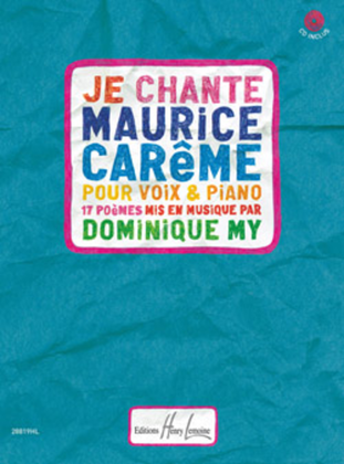 Je chante Maurice Careme