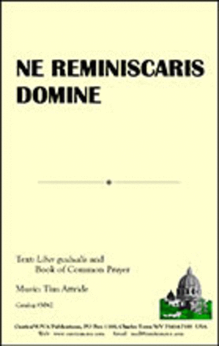 Ne reminiscaris Domine