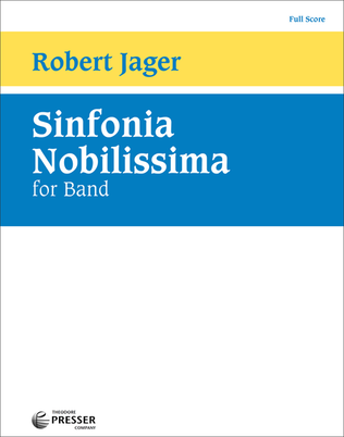 Book cover for Sinfonia Nobilissima