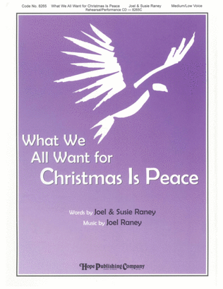 Book cover for What We All Want for Christmas