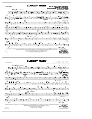 Book cover for Bloody Mary (arr. Paul Murtha) - Baritone B.C.