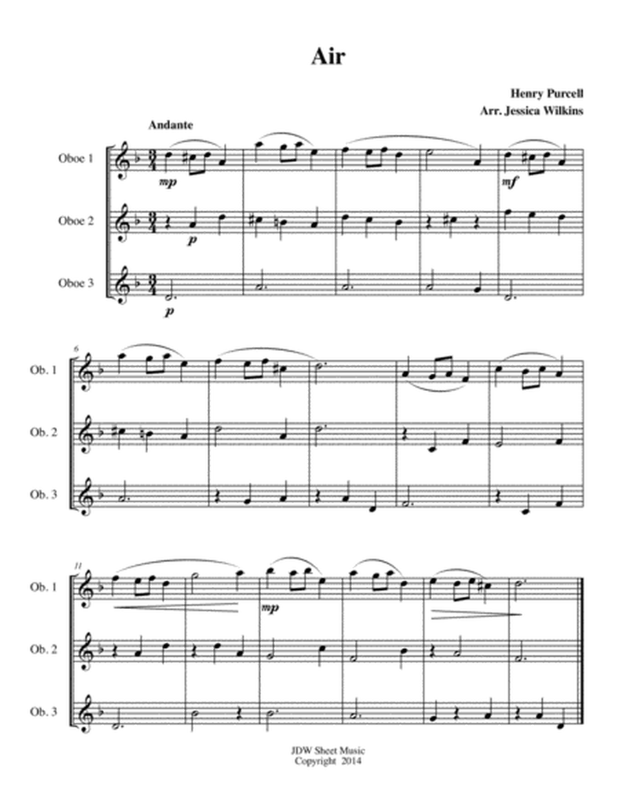 Oboe Trios for Intermediate Players image number null