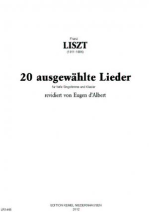 Zwanzig ausgewählte Lieder