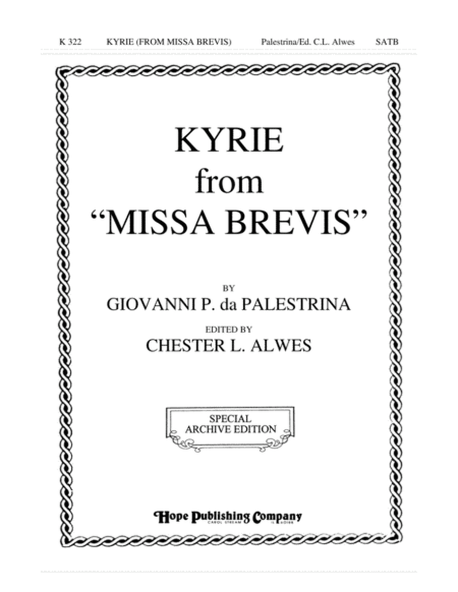 Kyrie from "Missa Brevis"