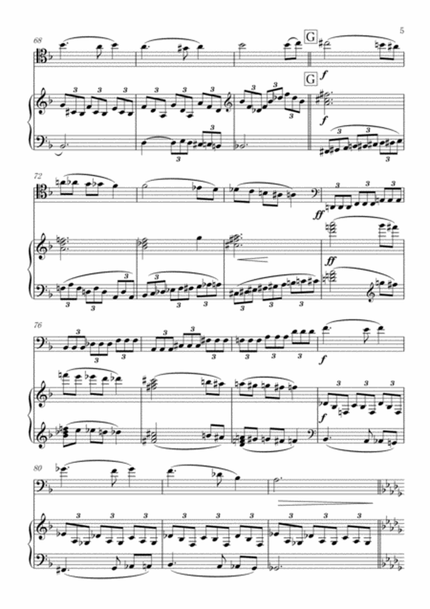 "Nocturne" for Violoncello and Piano : score and part image number null