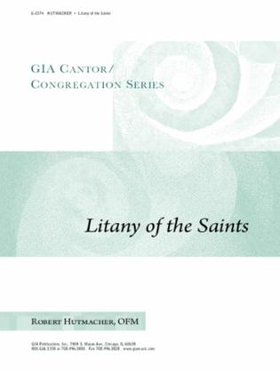 Book cover for Litany of the Saints