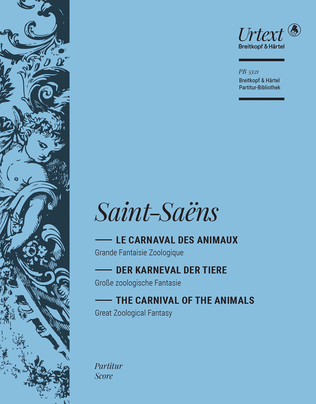 Book cover for Le Carnaval des Animaux (The Carnival of the Animals)