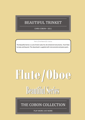 Book cover for No.1 Beautiful Trinket for Flute or Oboe