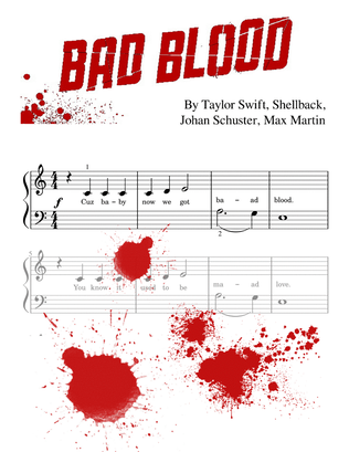 Book cover for Bad Blood