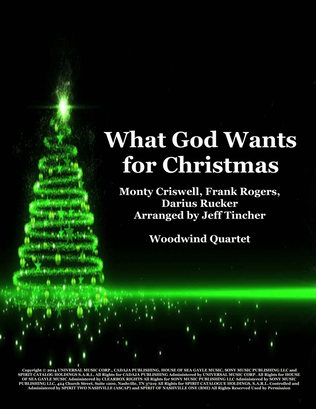 What God Wants For Christmas