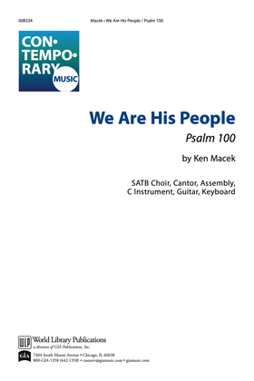 Book cover for We Are His People