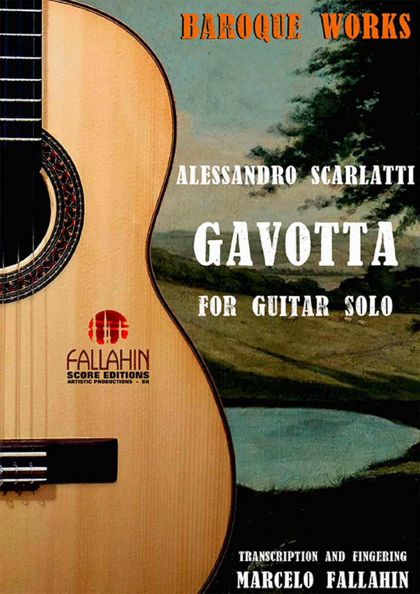 GAVOTTA - ALESSANDRO SCARLATTI - FOR GUITAR SOLO image number null