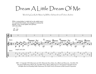 Dream A Little Dream Of Me