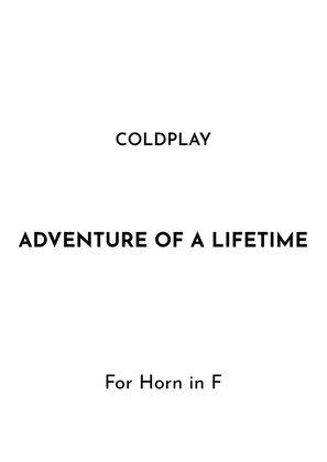 Book cover for Adventure Of A Lifetime
