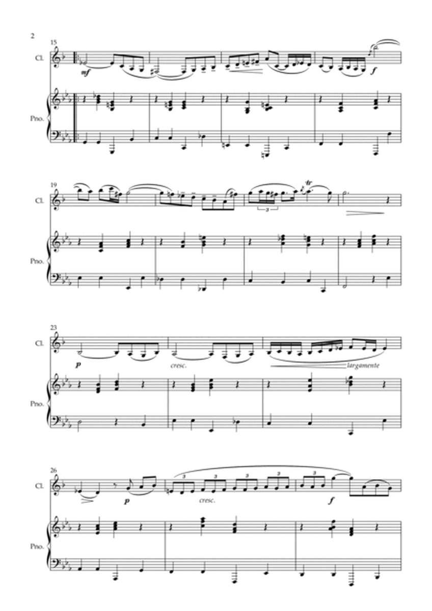 Arioso for Clarinet & Piano image number null