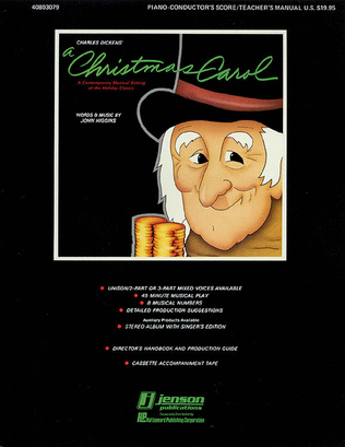 Book cover for A Christmas Carol (A Holiday Musical Classic)