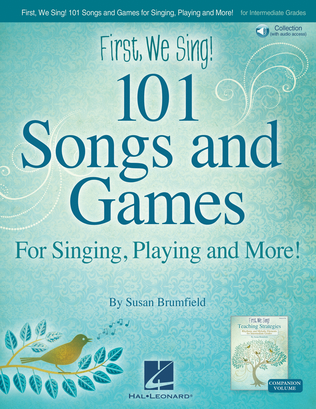 Book cover for First We Sing! 101 Songs & Games