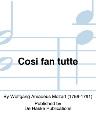 Così fan tutte