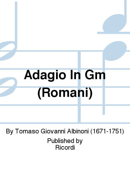Adagio In Gm (Romani)