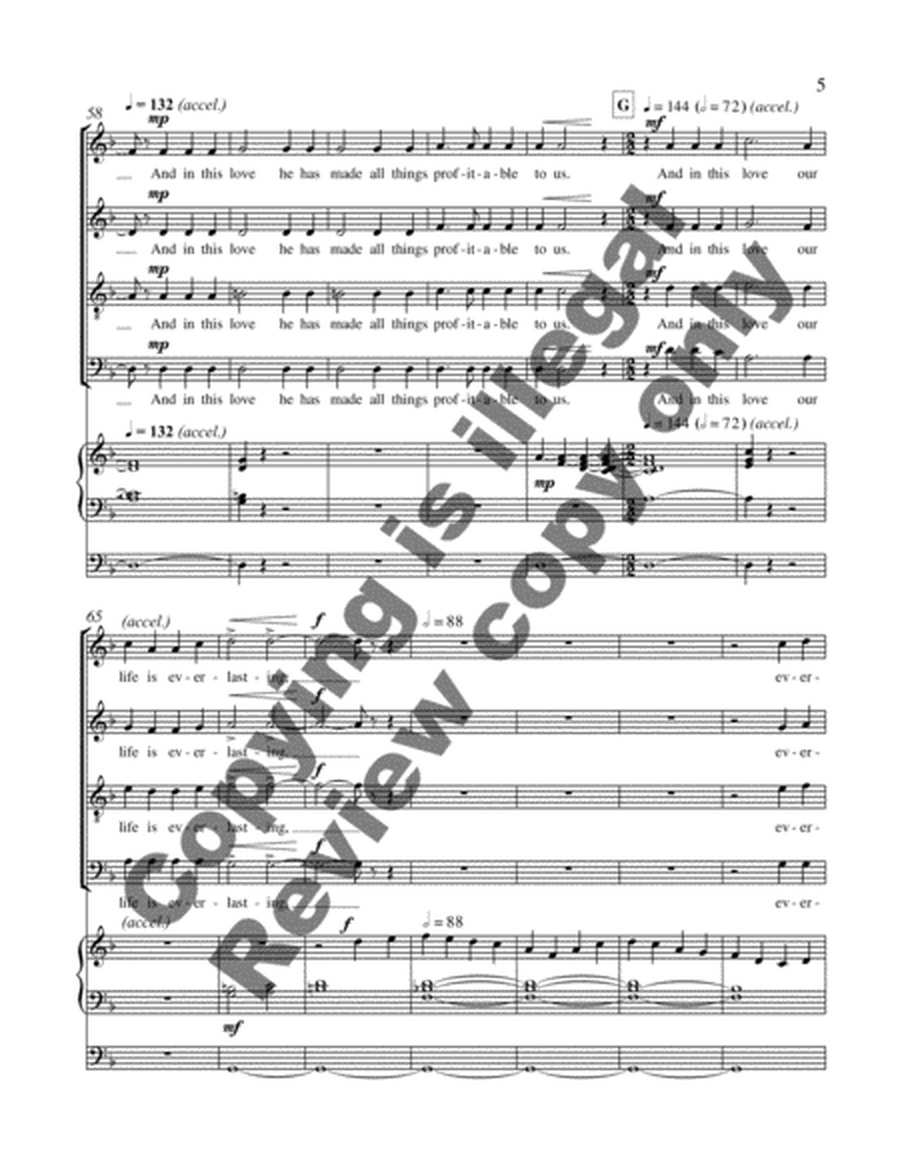 Love Unfolding (Choral Score) image number null