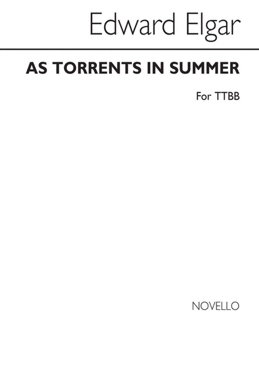 As Torrents In Summer