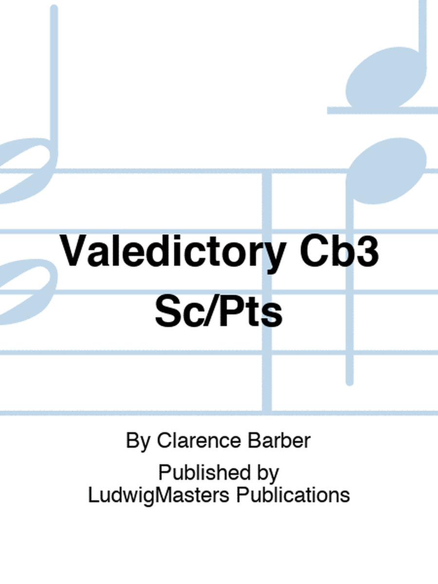 Valedictory Cb3 Sc/Pts