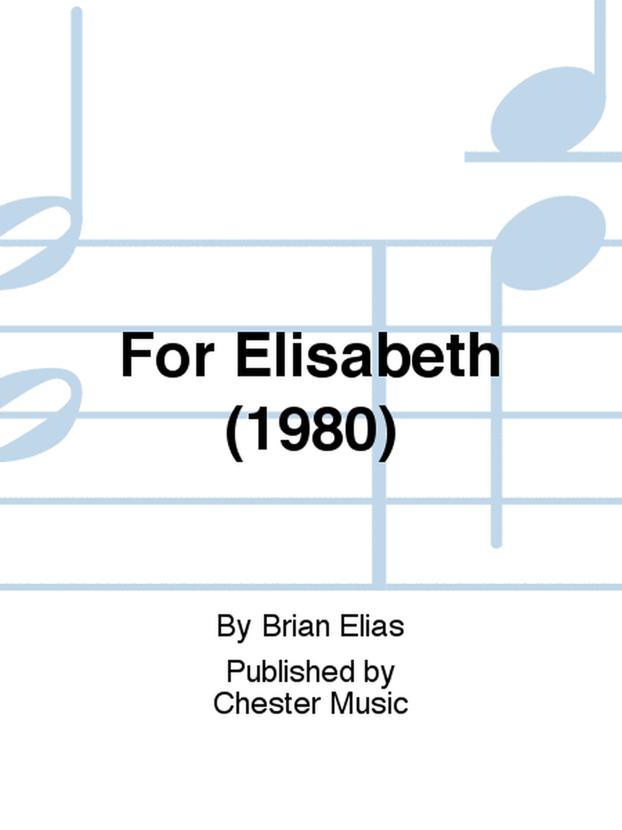 For Elisabeth (1980)