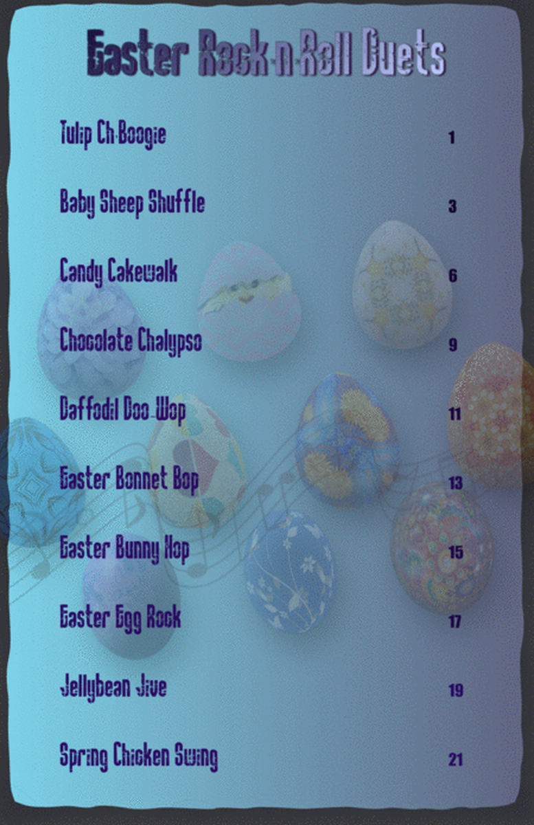 10 Easter Rock'n'Roll Duets for Violin and Viola
