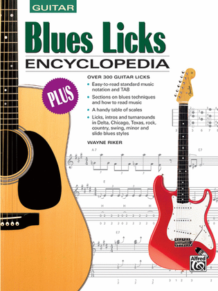 Book cover for Blues Licks Encyclopedia