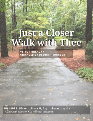 Book cover for Just a Closer Walk with Thee