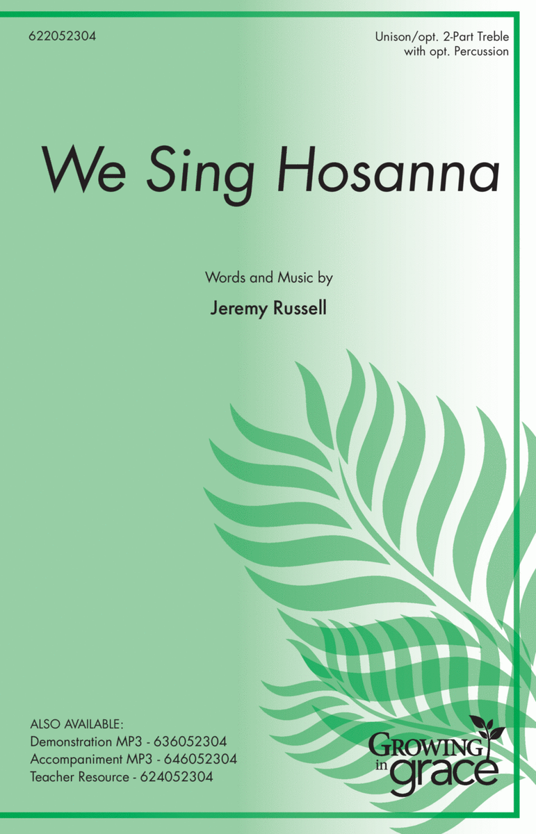 We Sing Hosanna image number null