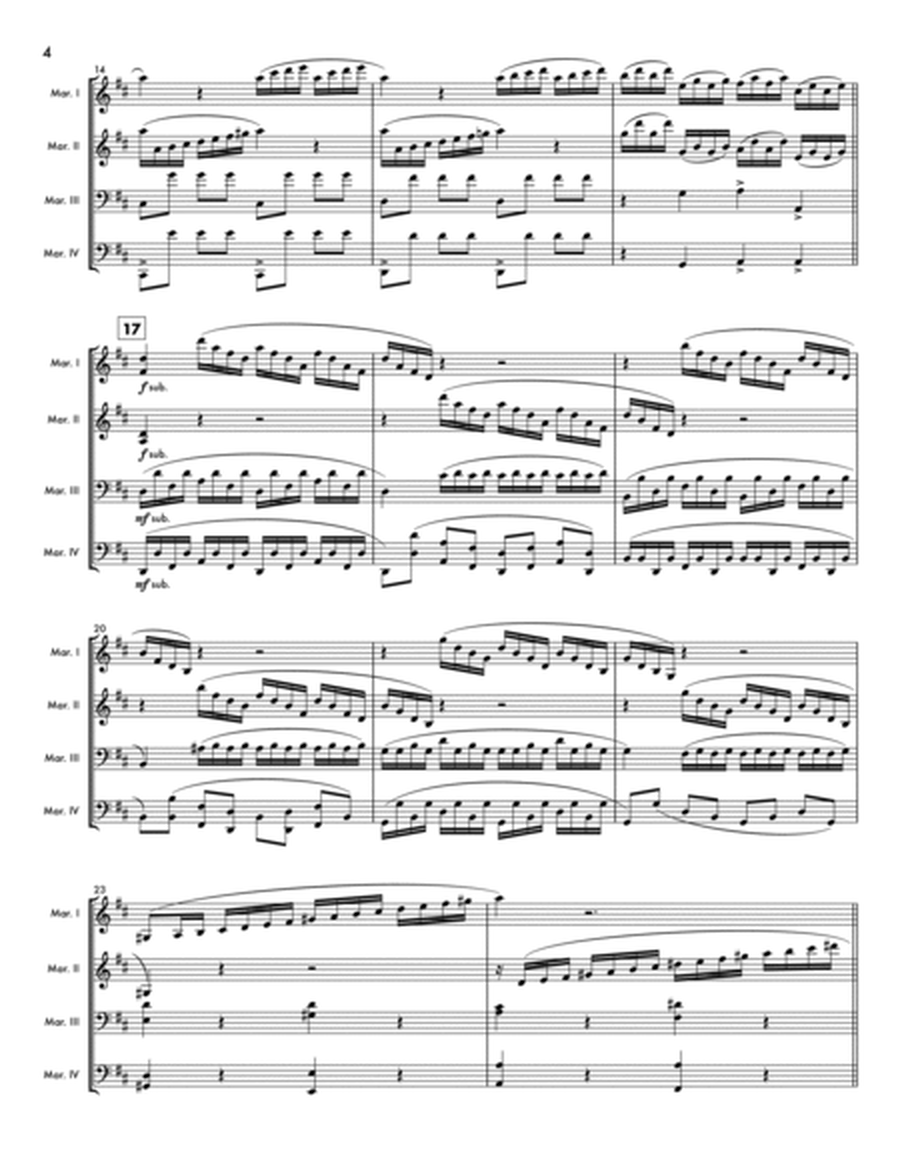 Sonata for Two Pianos, I. Allegro con Spirito, K.448 (arr. Owen Meldon)