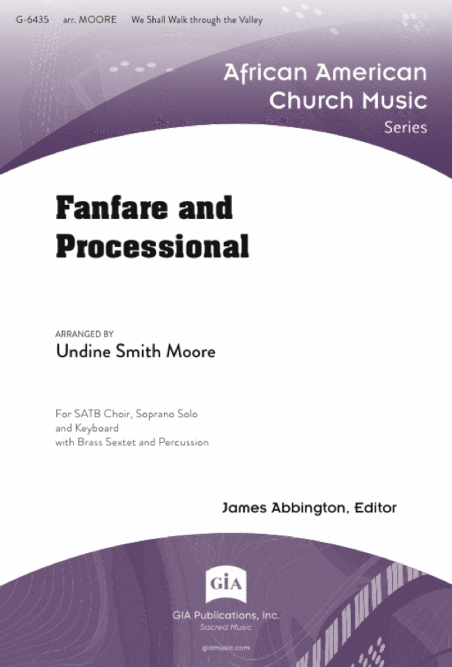 Fanfare and Processional -Instrument Parts