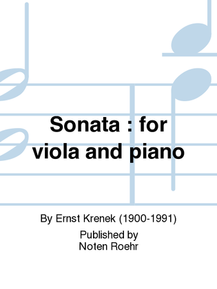 Book cover for Sonata