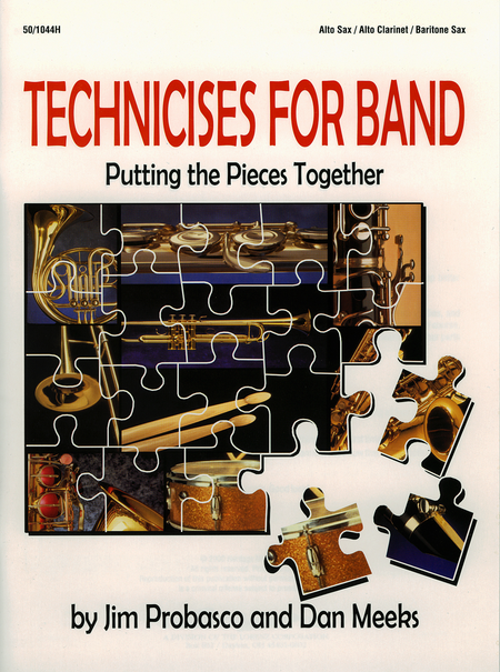 Technicises For Band Alto Sax/Alto Clar/Bari Sax