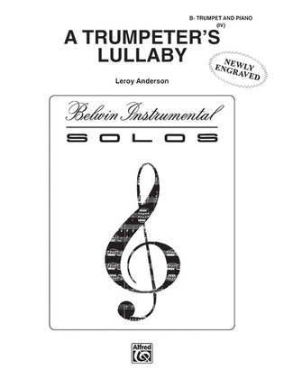 Book cover for A Trumpeter's Lullaby (Bb Trumpet and Piano)