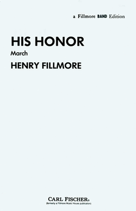 Book cover for His Honor (March)