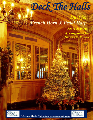 Book cover for Deck The Halls, Duet for French Horn and Pedal Harp