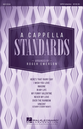 Book cover for A Cappella Standards