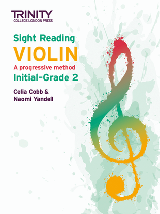 Book cover for Sight Reading Violin: Initial-Grade 2